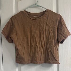 Isa & Ella Tan Crop Top